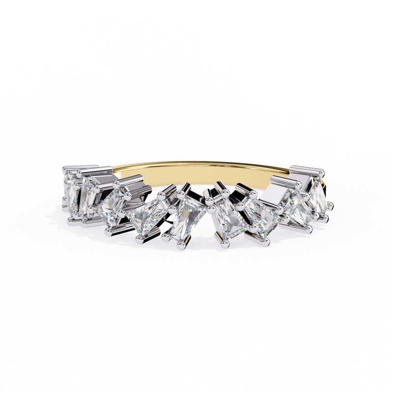 Tapered Brilliance Diamond Band