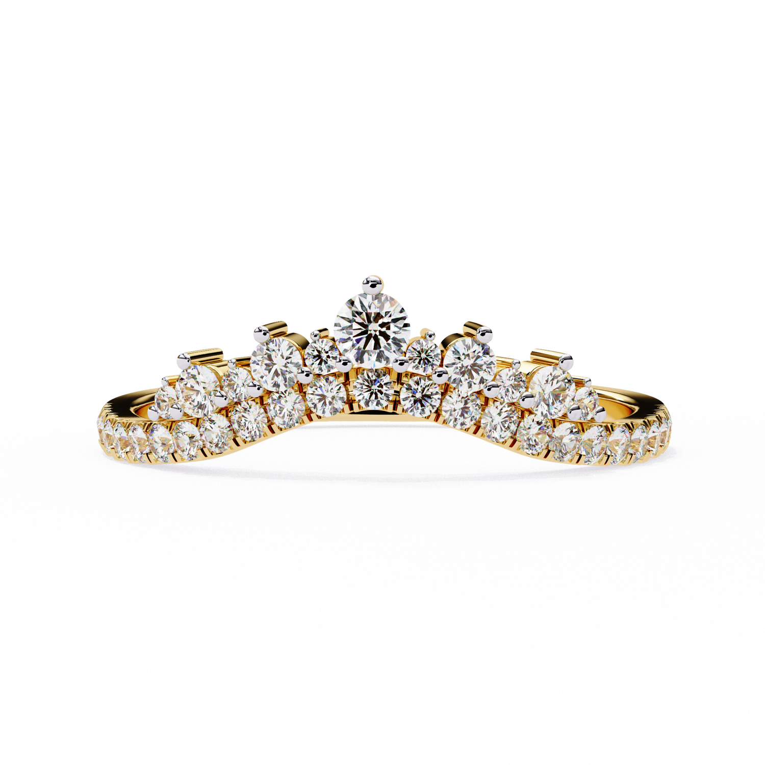 Crown Glory Diamond Ring