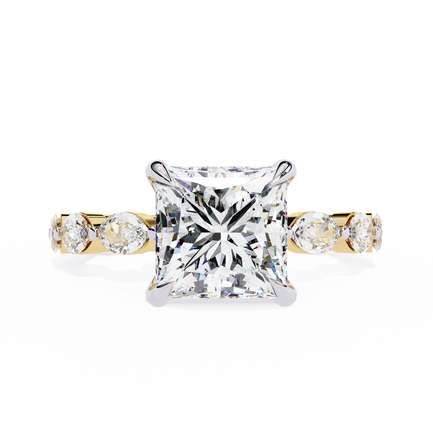 Radiant Princess Diamond Eternity Ring