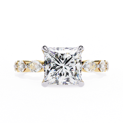 Radiant Princess Diamond Eternity Ring