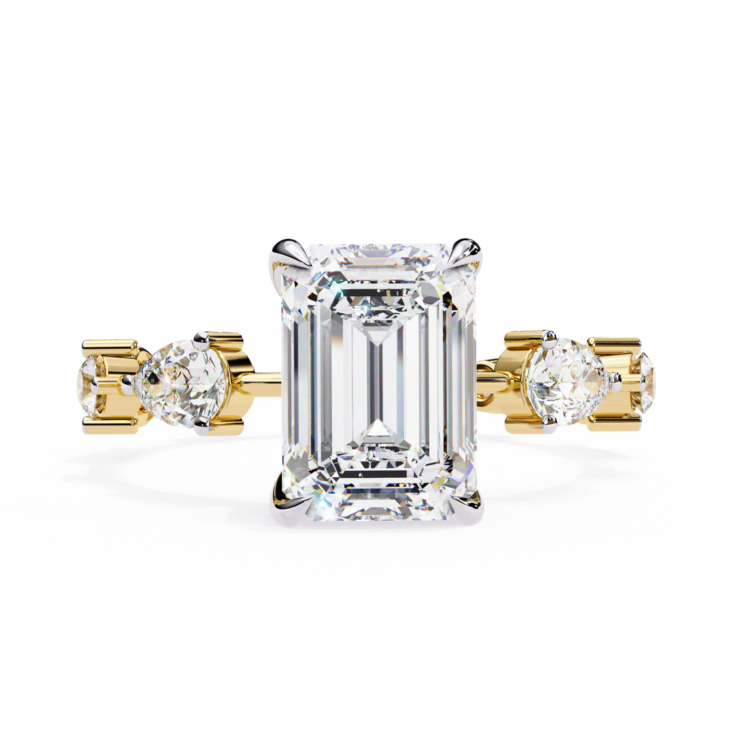 Emerald Majesty Eternity Ring