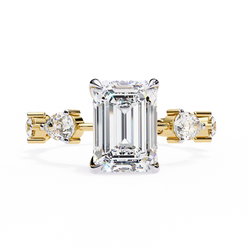 Emerald Majesty Eternity Ring