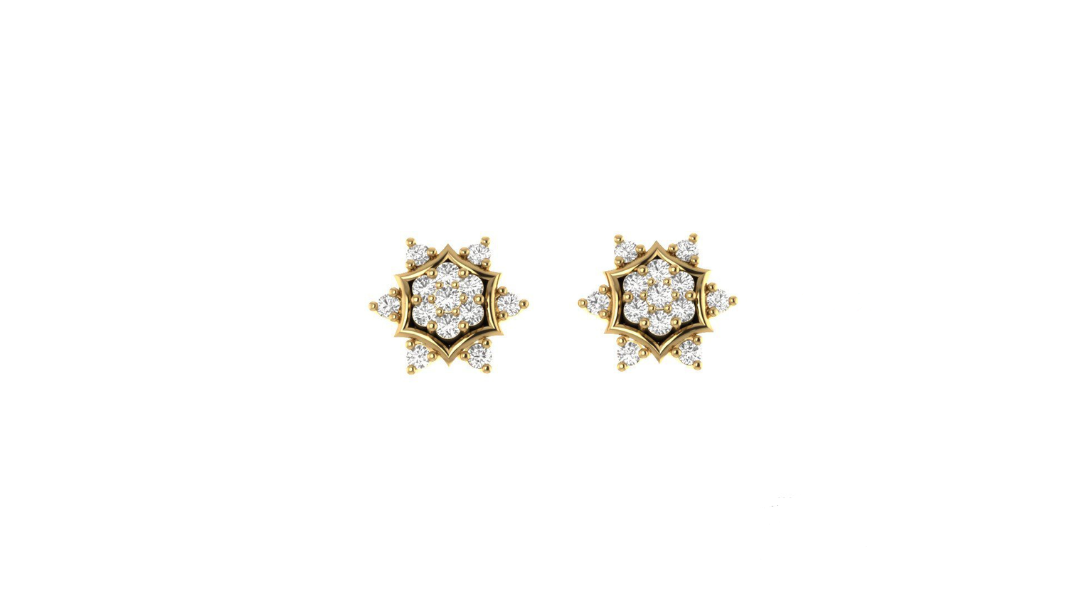Radiant Heart Earrings