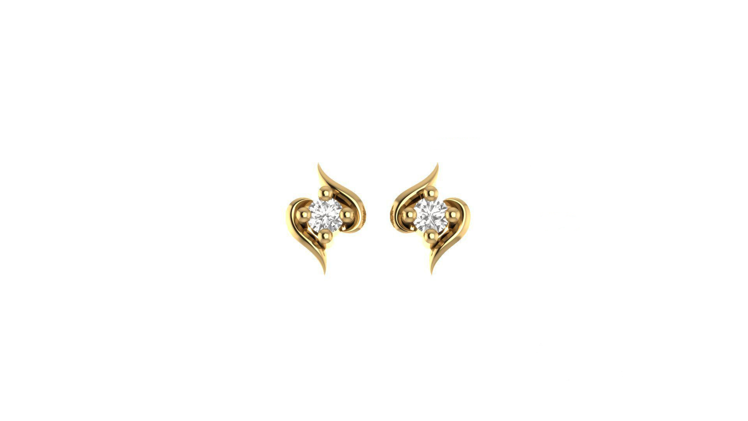 Crystal Wings Earrings