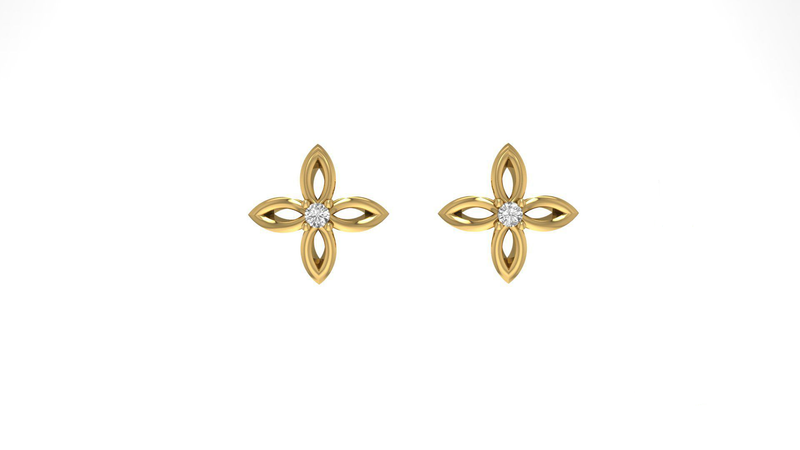 Crystalline Bloom Earrings