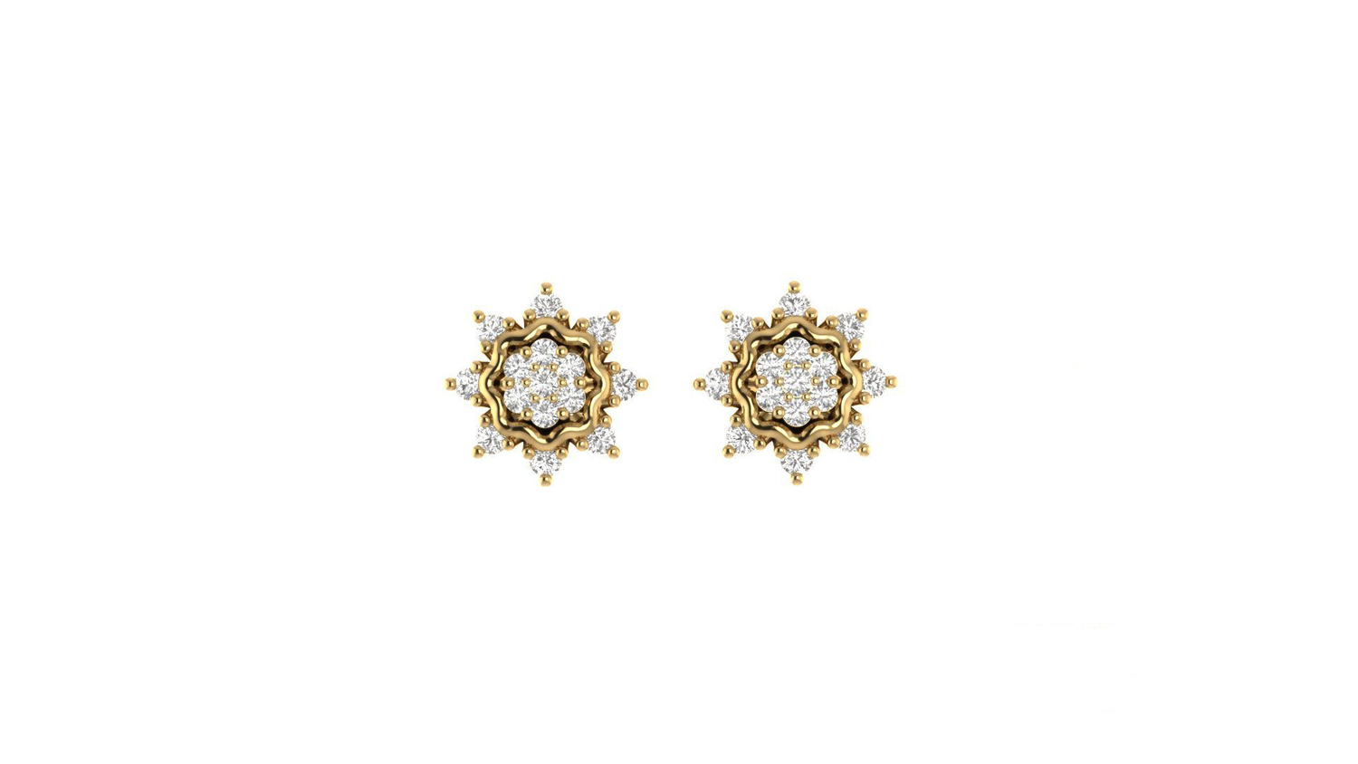 Diamond Horizon Earrings