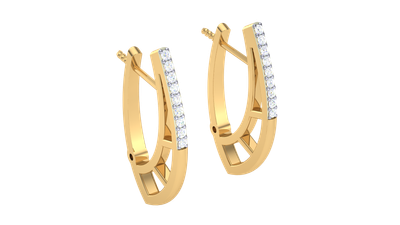 Golden Starfall Earrings