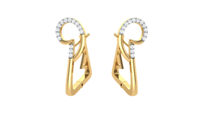 Frosted Petal Earrings