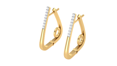 Iridescent Wave Earrings