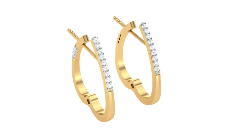 Ecliptic Loops Earrings