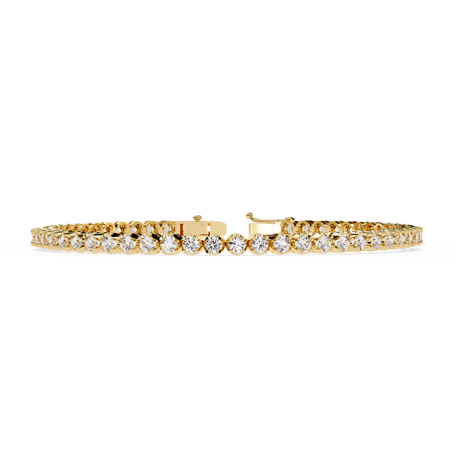 Stellar Grace Diamond Tennis Bracelet