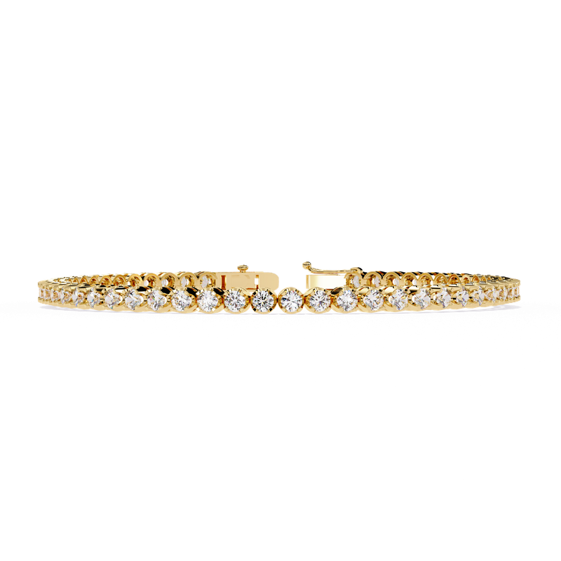 Stellar Grace Diamond Tennis Bracelet