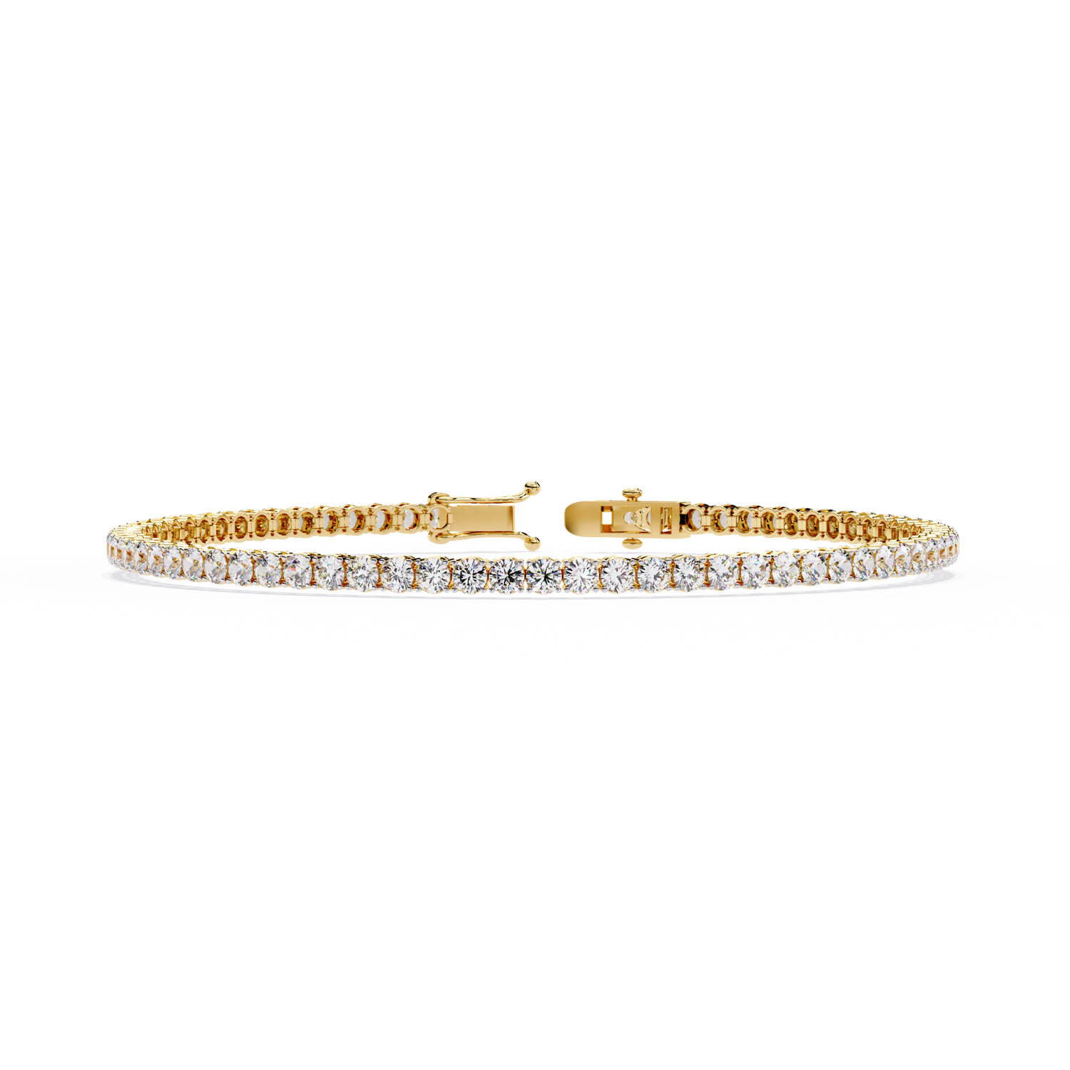 Radiant Aura Diamond Tennis Bracelet