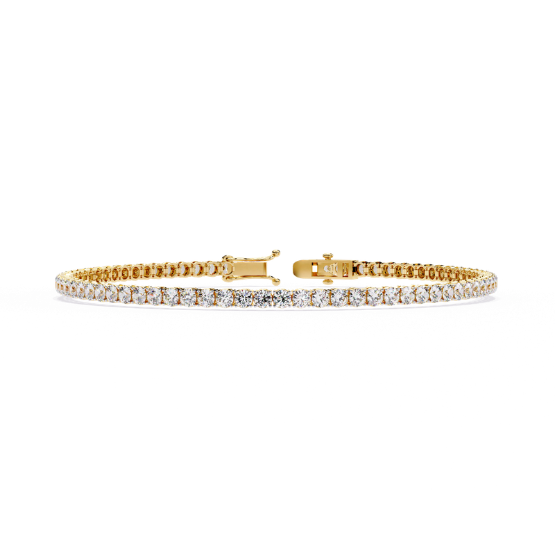 Radiant Aura Diamond Tennis Bracelet