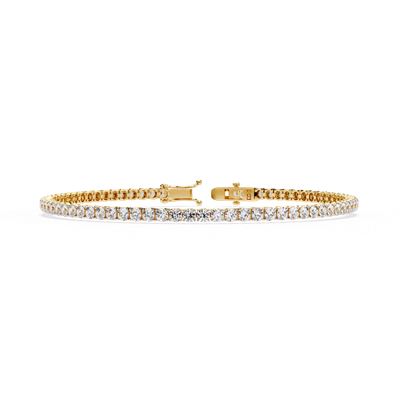 Radiant Aura Diamond Tennis Bracelet