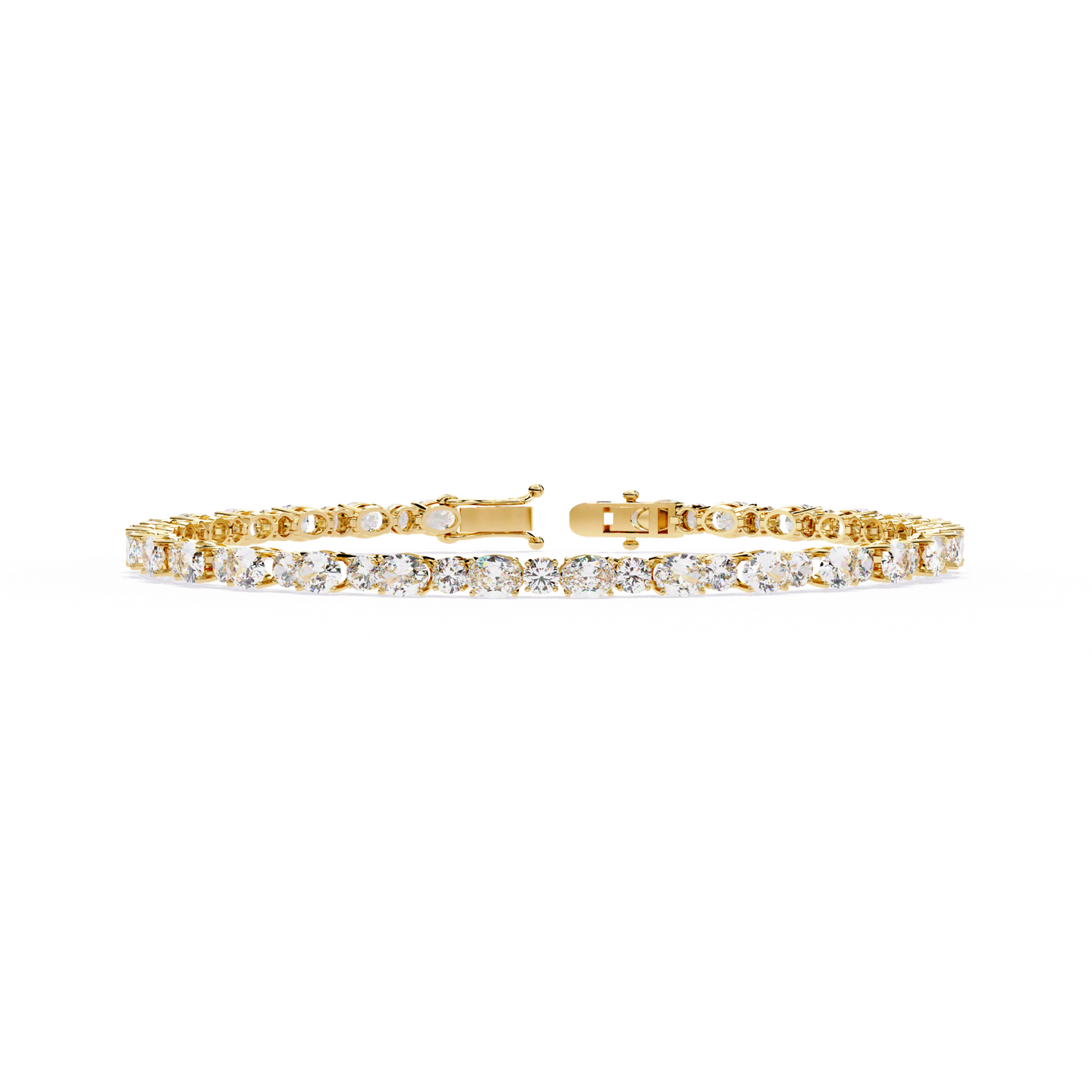 Luminous Horizon Diamond Tennis Bracelet