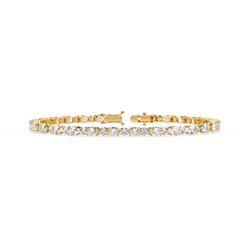 Luminous Horizon Diamond Tennis Bracelet