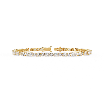 Luminous Horizon Diamond Tennis Bracelet