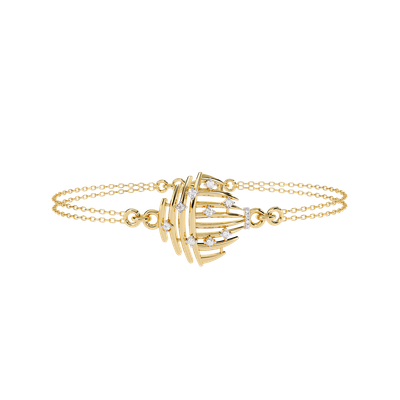 Radiant Ember Diamond Bracelet