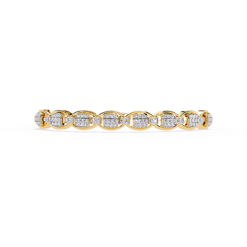 Motif Radiance Diamond Bracelet