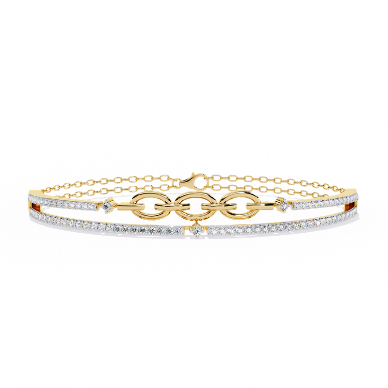 Nova Edge Diamond Bracelet