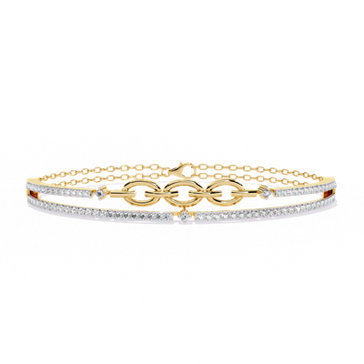 Nova Edge Diamond Bracelet