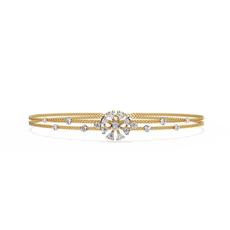 Fleur Essence Diamond Bracelet
