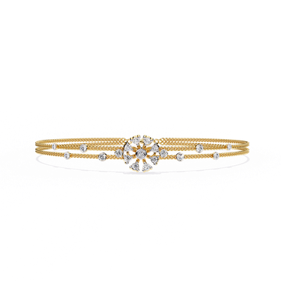 Fleur Essence Diamond Bracelet