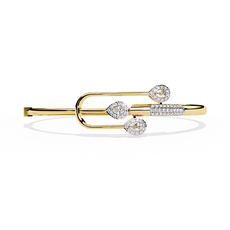 Luxe Vibe Diamond Cuff Bracelet