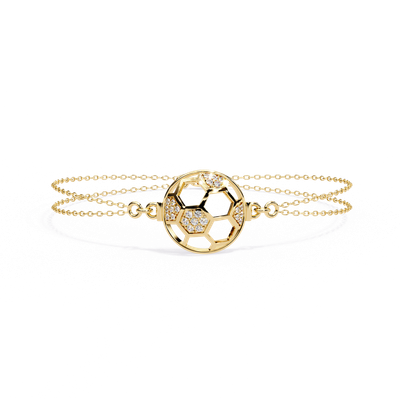 HexaBloom Diamond Bracelet