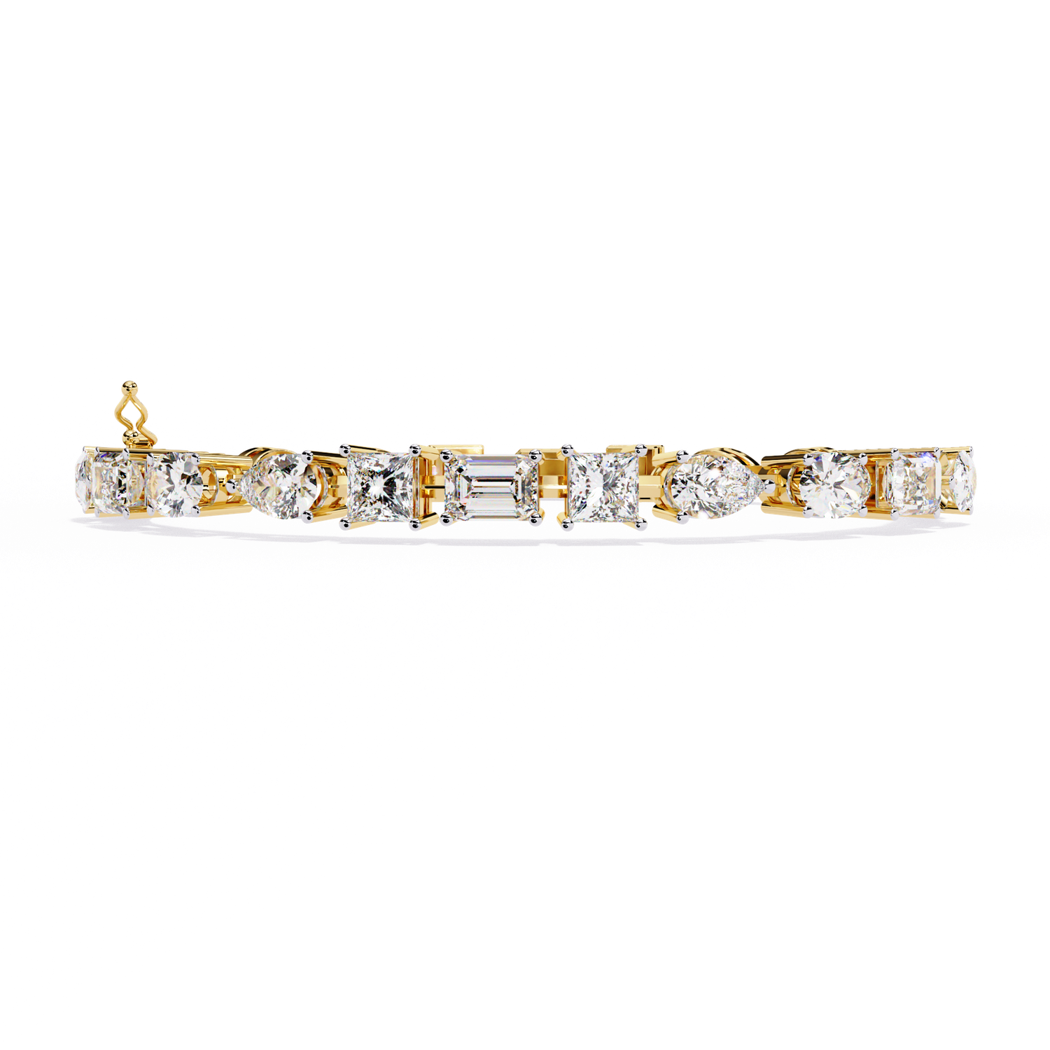 Luxe Precision Diamond Bracelet