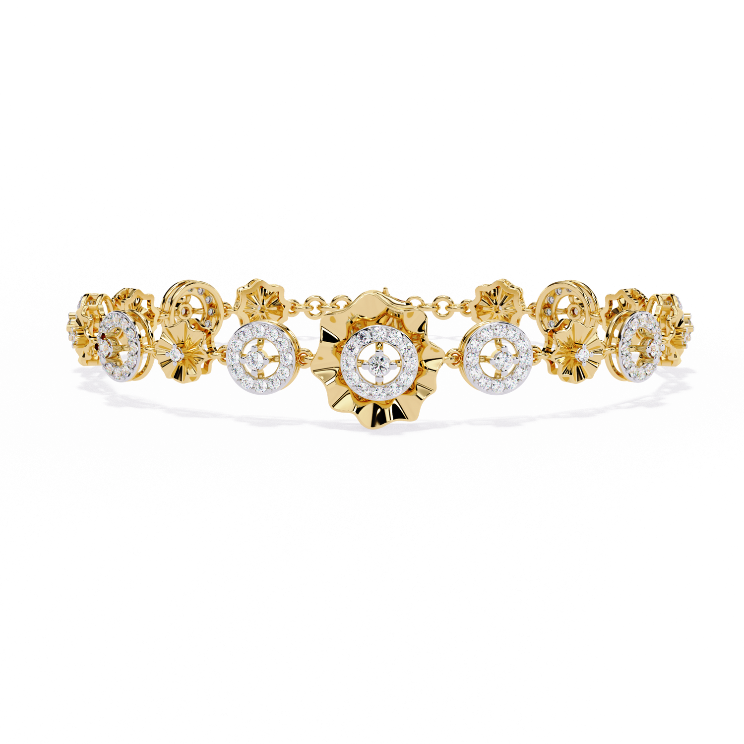 Blossom Radiance Diamond Bracelet