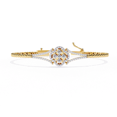 Stellar Bloom Diamond Bracelet