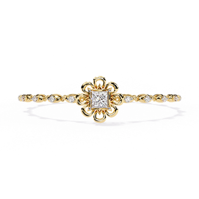 Luxe Flora Diamond Bracelet