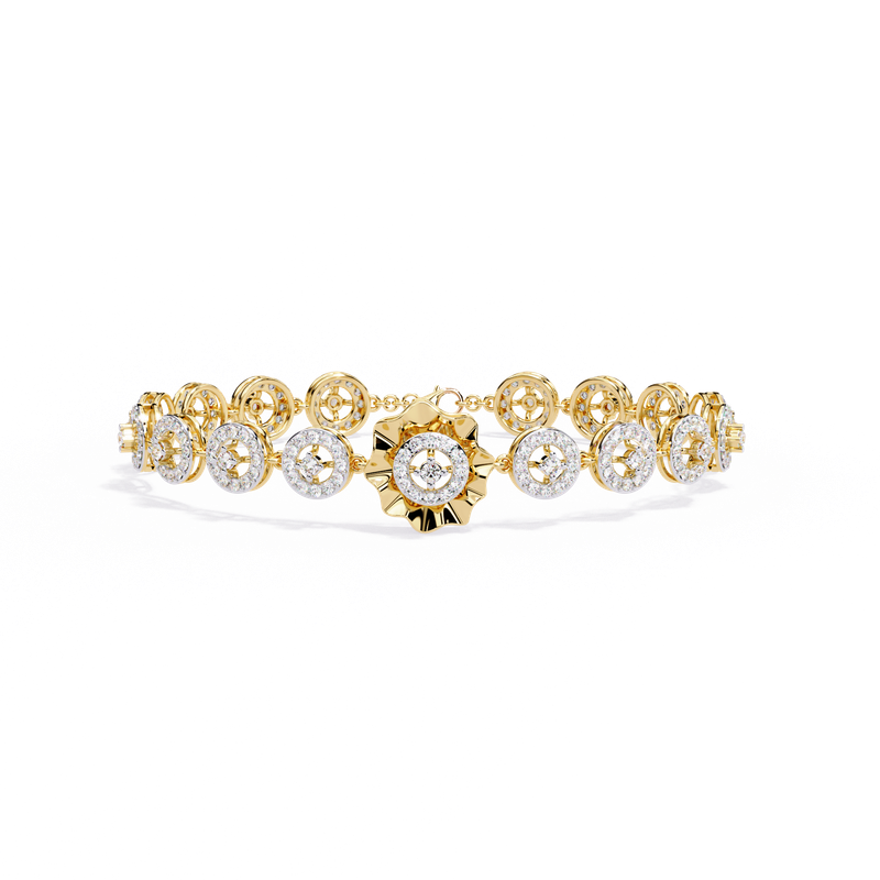 Vivid Radiance Diamond Bracelet