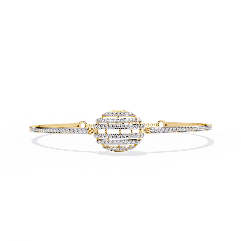 Eclipse Orbit Diamond Bracelet