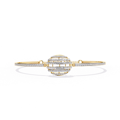 Eclipse Orbit Diamond Bracelet