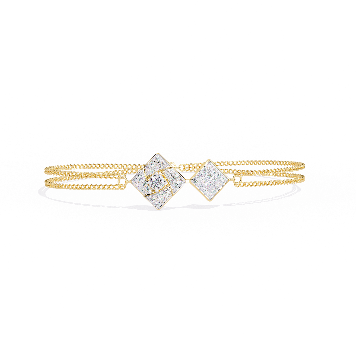 Velaire Diamond Embrace Bracelet