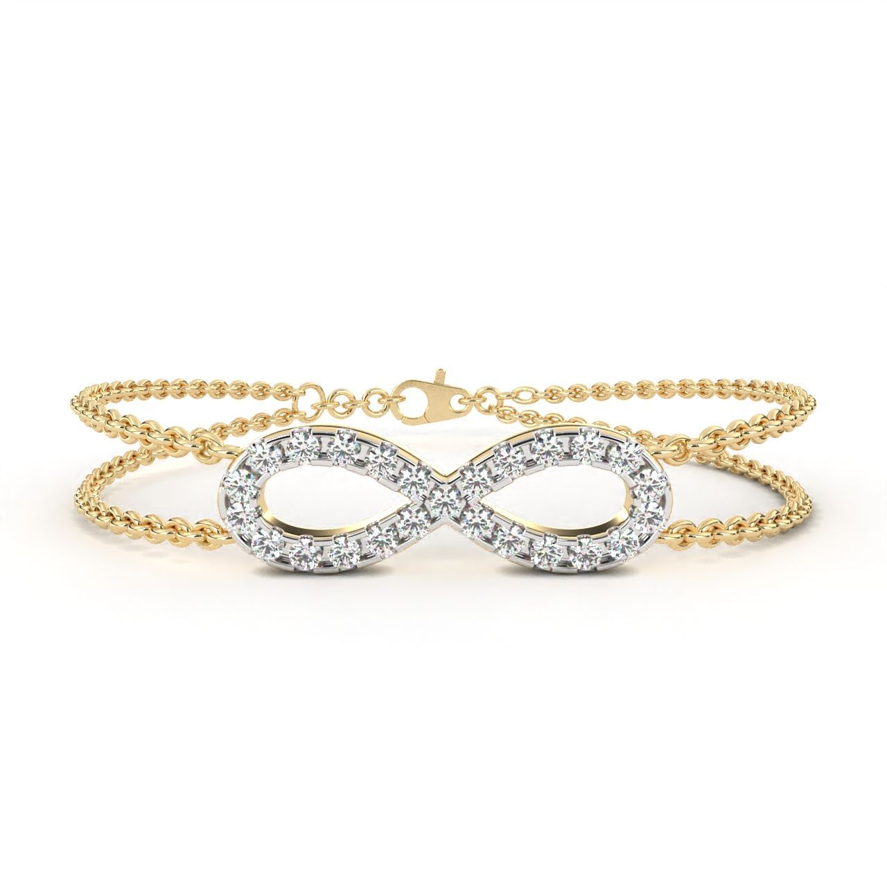 Eternal Infinity Diamond Bracelet