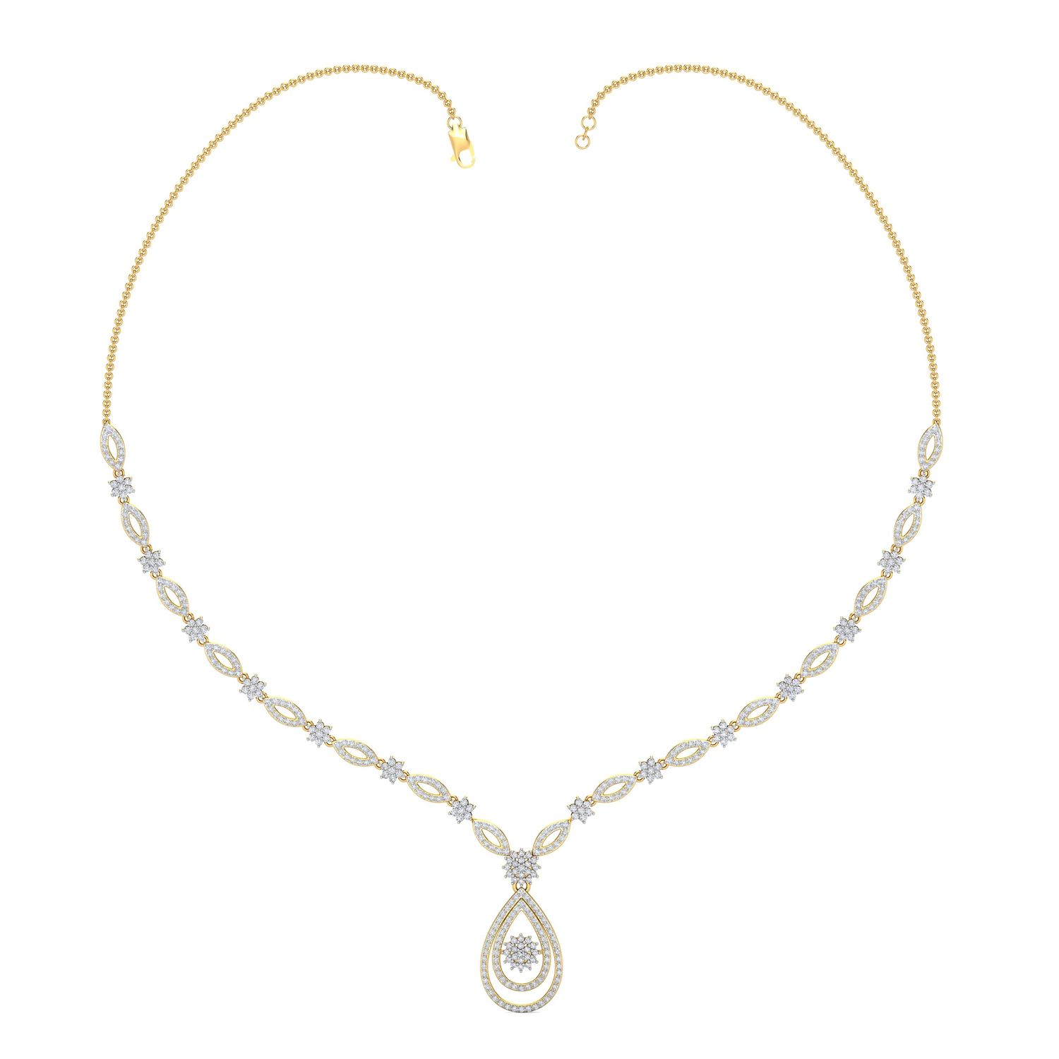 Dancing Lights Necklace Set