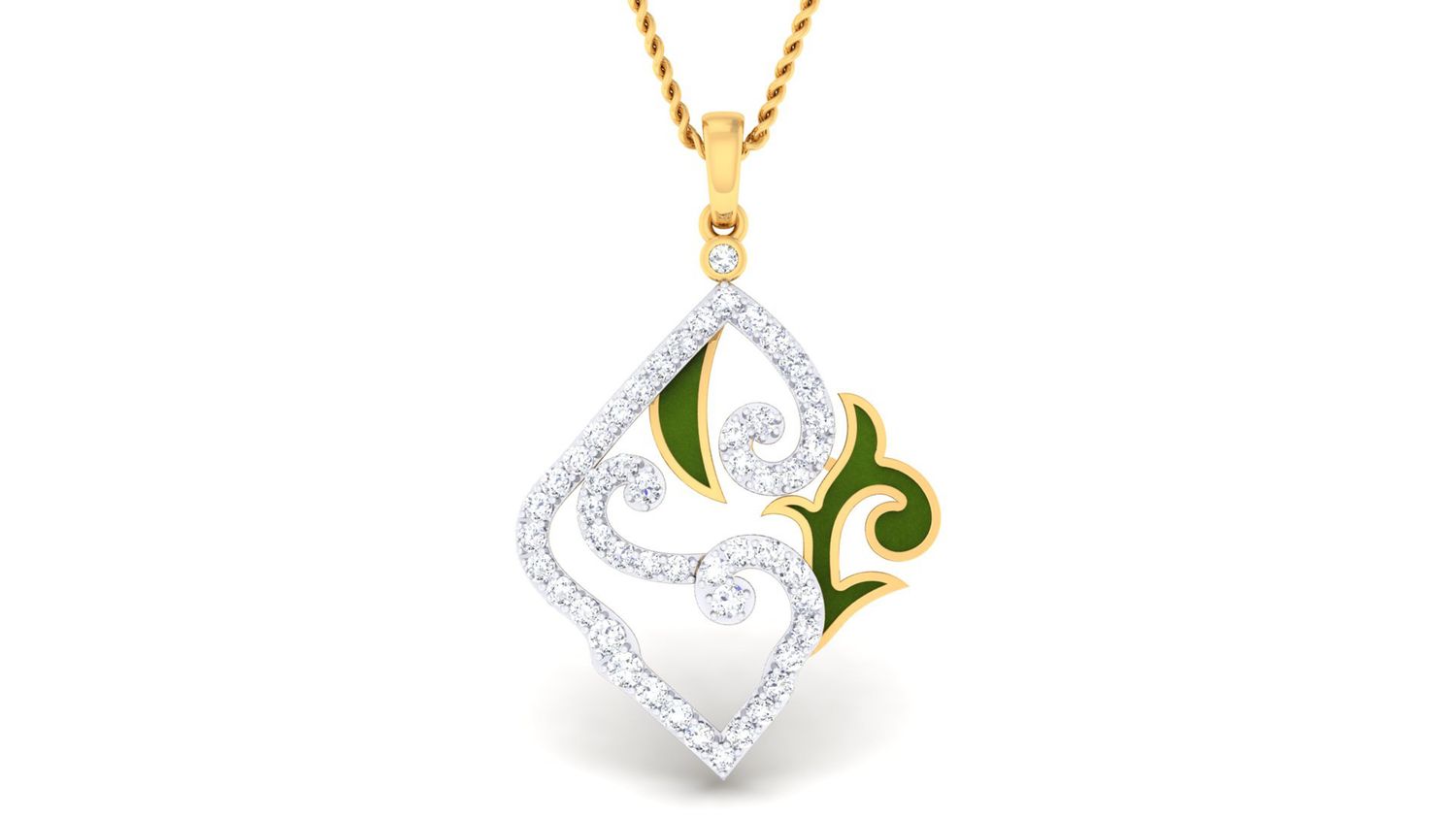 Radiant Bloom Pendant Set