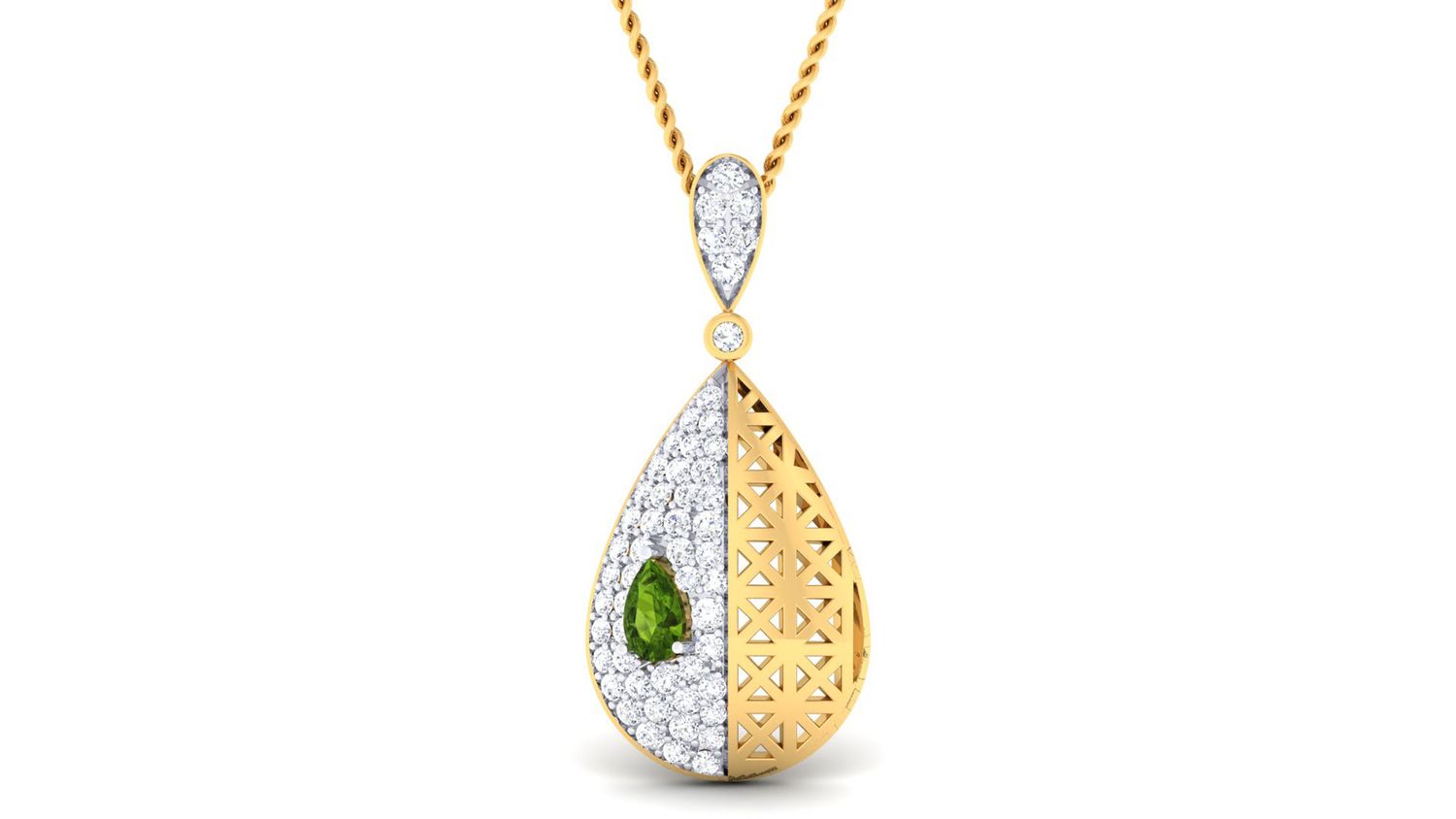 Dewdrop Elegance Pendant Set