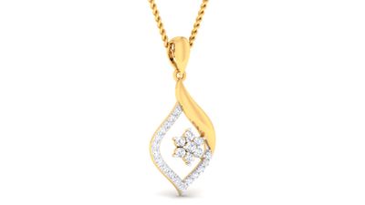 Diamond Embrace Pendant Set