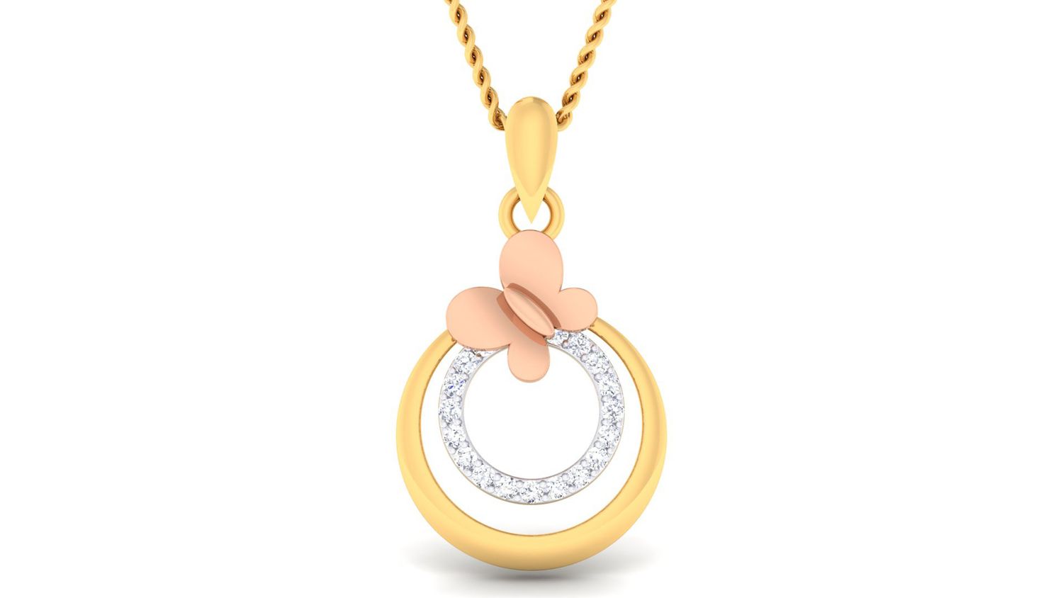 Angel's Halo Pendant Set