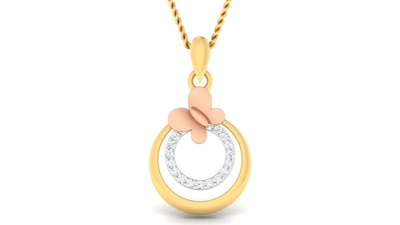 Angel's Halo Pendant Set