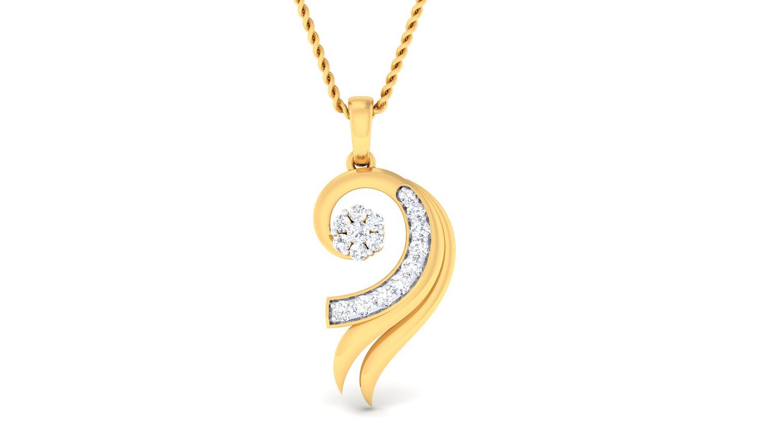 Whispering Petals Pendant Set