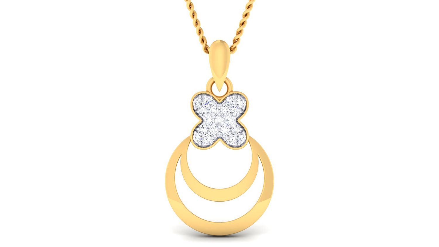 Infinity Bloom Pendant Set