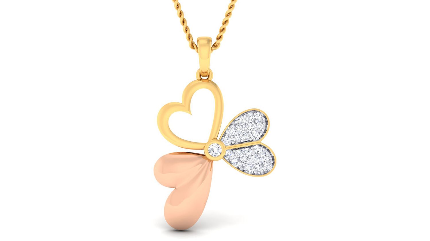 Regal Blossom Pendant Set
