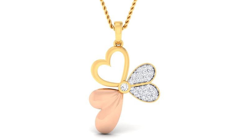 Regal Blossom Pendant Set