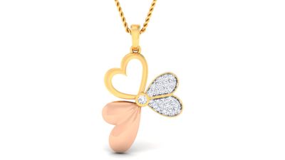 Regal Blossom Pendant Set
